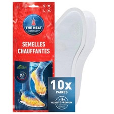 Semelles Chauffantes  10 Paires  Extra Chaud  8 Heures de Chaleur  Chaleur im...
