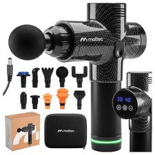 Pistolet de massage pistolet massage pour dos cou épaule avec 10 embouts LCD