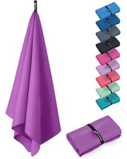 Serviette Microfibre compacte, Ultra-légère et Rapidement sèche - Serviettes spo
